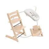 Stokke® Tripp Trapp® Bundle Treppenhochstuhl inklusive Newbornset Vanilla White & Babyset – Bild 3