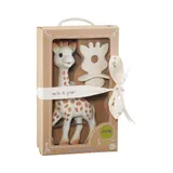 Sophie La Girafe Geschenkset Sophie + Schnuller/Zahnungshilfe So'Pure aus Naturkautschuk – Bild 3