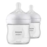 Philips Avent 2er-Pack Babyflasche Natural Response, 125ml, ab Geburt – Bild 3