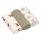 Lässig 3er-Pack Mullwindeln 60x60 cm – Bild 3