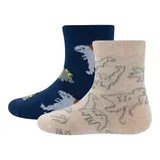 Ewers 2er-Pack Socken Dinos – Bild 3