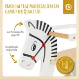 Bieco Schaukeltier aus Holz Zebra – Bild 5