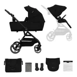 Kinderkraft Kombikinderwagen YOXI schwarz – Bild 3
