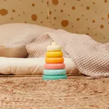 Bieco Silikon Baby Stapelturm Tropical Vibes – Bild 1