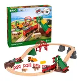 Brio Eisenbahn-Set Großes Bahn Bauernhof-Set – Bild 3