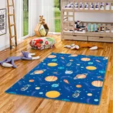 Snapstyle Kinder Spiel Teppich Weltall – Bild 1