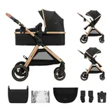 Kinderkraft Kombikinderwagen ESME schwarz – Bild 2