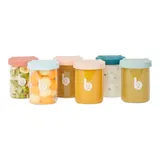 Babymoov 6er-Pack ISY Aufbewahrungsbecher Glas Bowls 250ml – Bild 3