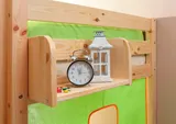 Ticaa Einhängeregal Hochbett Etagenbett Kiefer Natur – Bild 2