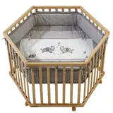Roba Laufgitter Jumbotwins höhenverstellbar 120x73 cm – Bild 3