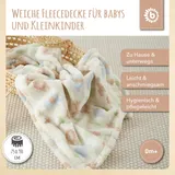 Bieco Babydecke Zoo Tiere - ab Geburt – Bild 1