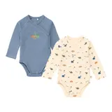 Bornino Wild Nature 2er-Pack Wickelbodys langarm Wild Nature – Bild 3