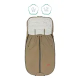 Fillikid Sommerfußsack Light Big für Kinderwagen, Buggy beige – Bild 1