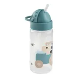 Done By Deer Trinkflasche mit Strohhalm, 350ml – Bild 1