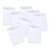 Bornino Lieblinge 8er-Pack Mullwaschlappen 15x20 cm weiss – Bild 1