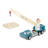 Small Foot Kranwagen mit Palette – Bild 1