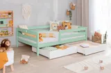 Ticaa Einzelbett „Eli“, Kinderbett, Jugendbett, Schlafzimmer, Kinderzimmer – Bild 1