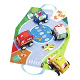 Hape Plüschauto-Set mit Rückziehmotor – Bild 3