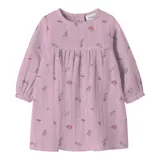Name It Musselin-Kleid langarm Blumen – Bild 2