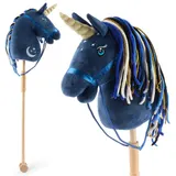 Bieco Steckenpferd Einhorn Luna aus Holz – Bild 3
