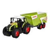 Dickie Toys Traktor Claas mit Anhänger – Bild 3