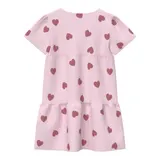 S.Oliver Kleid kurzarm Herzen Rippqualität – Bild 1