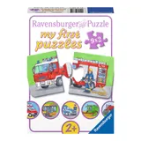 Ravensburger my first puzzles - Einsatzfahrzeuge – Bild 3