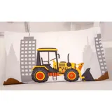 Baby Best Flanell-Bettwäsche Baustelle 40x60 / 100x135 cm – Bild 4