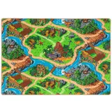 Snapstyle Kinder Spiel Straßen Teppich Dino Welt – Bild 3