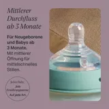 Tommee Tippee 2er-Pack Trinksauger, mittel 3M+ – Bild 1