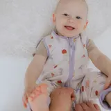 Emma & Noah Sommer-Sleepoverall Musselin 0.5 TOG – Bild 1