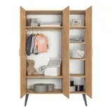 Schardt Kleiderschrank Morris Oak 3-türig – Bild 1