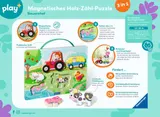 Ravensburger Play+ Magnetisches Holz-Zähl-Puzzle: Bauernhof – Bild 5