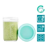 Babymoov 8er-Pack Aufbewahrungsbecher Glas – Bild 4