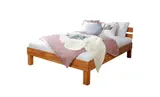 Ticaa Eiche Bett "Luis" massiv Einzelbett Futonbett Doppelbett – Bild 3