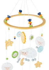 Bieco 3D Baby Mobile Schaf Betty Holz - ab Geburt – Bild 4
