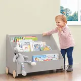 Pinolino Bücherregal Lasse mit Rollen – Bild 1