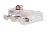 Ticaa Stauraumbett Seniorenbett „Loni“, Funktionsbett, Seniorenzimmer – Bild 3