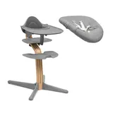Stokke® Nomi Bundle Hochstuhl Eiche inkl. Newbornset, Babyset und Tray – Bild 1