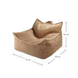 Wigiwama Sitzsack Cord – Bild 1