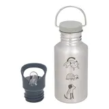 Lässig Edelstahl-Trinkflasche Nature 500ml – Bild 3