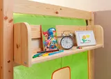 Ticaa Einhängeregal Hochbett Etagenbett Kiefer Natur – Bild 2