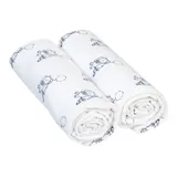 Bornino Lieblinge 2er-Pack Moltontücher 80x80 cm – Bild 3