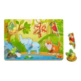 Haba Sound-Greifpuzzle Im Dschungel – Bild 1