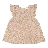 Feetje Krepp-Kleid Flügelarm Blumen – Bild 3