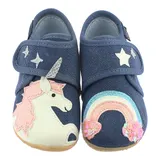 Living Kitzbühel Hausschuhe mit Klettverschluss Einhorn – Bild 2