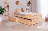 Ticaa Stauraumbett Seniorenbett „Loni“, Funktionsbett, Seniorenzimmer – Bild 1