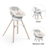 Stokke® Clikk™ Bundle Hochstuhl Bambus inkl. Newbornset – Bild 3