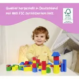 Eichhorn Holzbausteine bunt 100 Stück – Bild 5