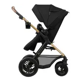 Kinderkraft Kombikinderwagen MOOV 2 Air Trio-Set inkl. Babyschale MINK PRO schwarz – Bild 5